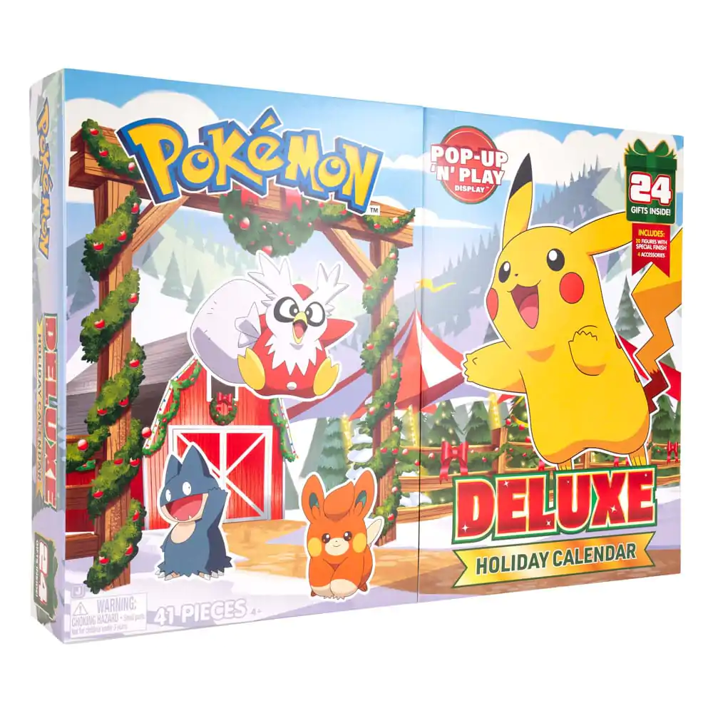 Kalendarz Adwentowy "Pokémon Pop-Up 'N' Play Deluxe" na święta 2025 *Wersja EN* zdjęcie produktu