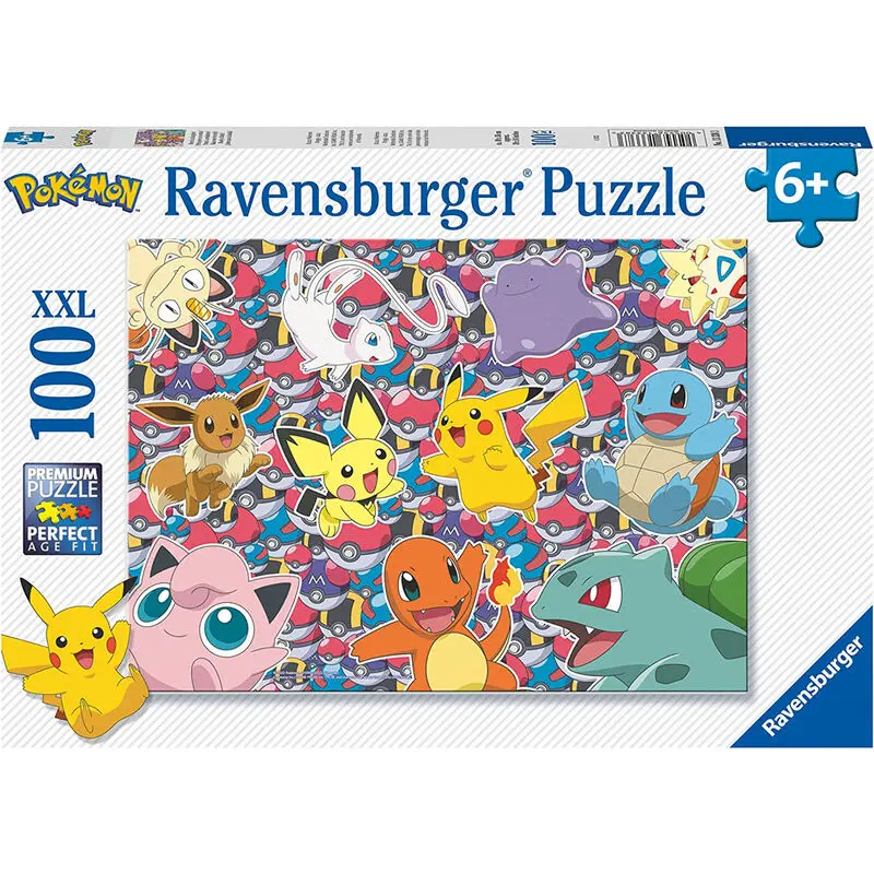 Pokemon puzzle 100 elementów zdjęcie produktu