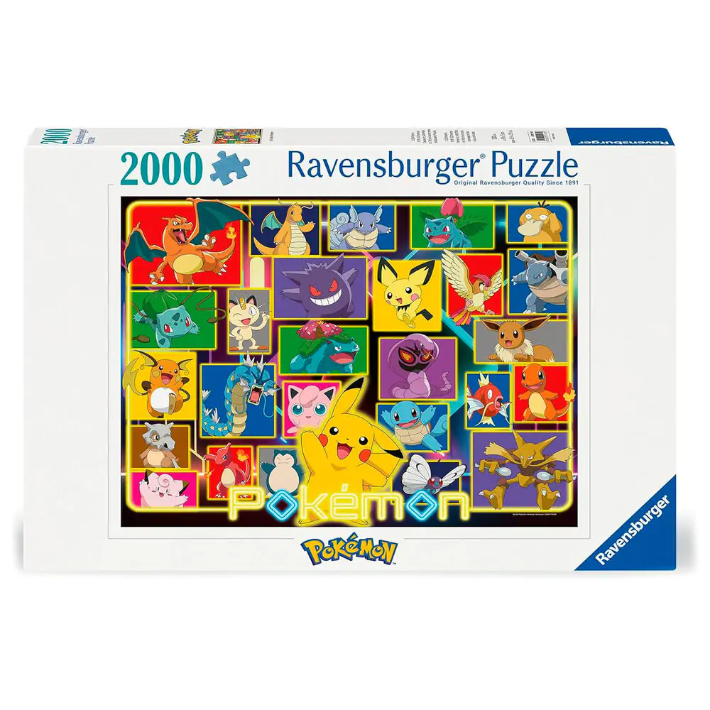 Puzzle Pokemon 2000 elementów zdjęcie produktu