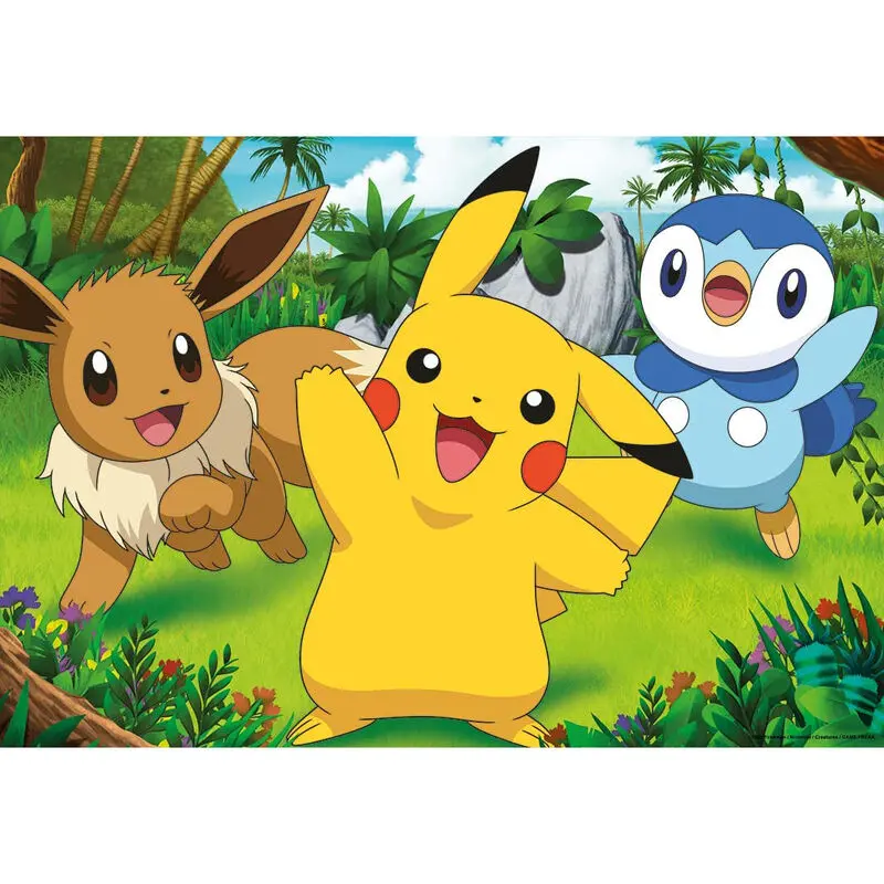 Pokémon Dziecięce Puzzle Jigsaw Pikachu & Friends (2 x 24 sztuki) zdjęcie produktu
