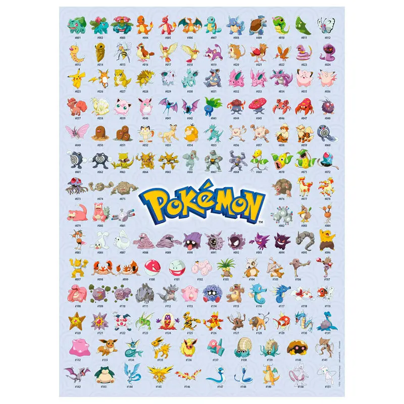 Puzzle Pokémon Pokémon (500 elementów) zdjęcie produktu