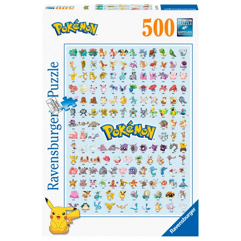 Puzzle Pokémon Pokémon (500 elementów) zdjęcie produktu