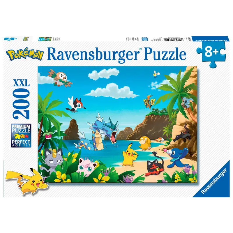 Pokemon puzzle XXL 200 sztuk zdjęcie produktu