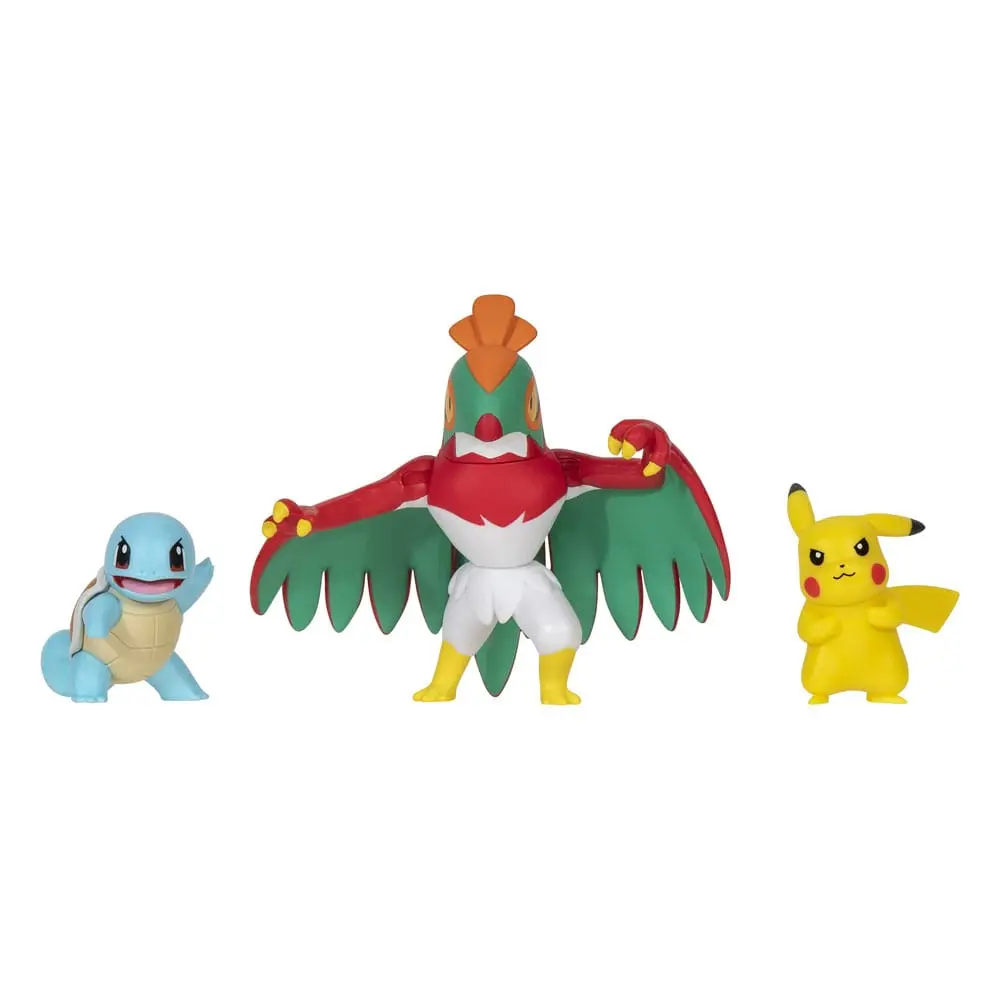 Pokémon Select Battle Figurka Pikachu, Squirtle, Hawlucha 7,5 cm zdjęcie produktu