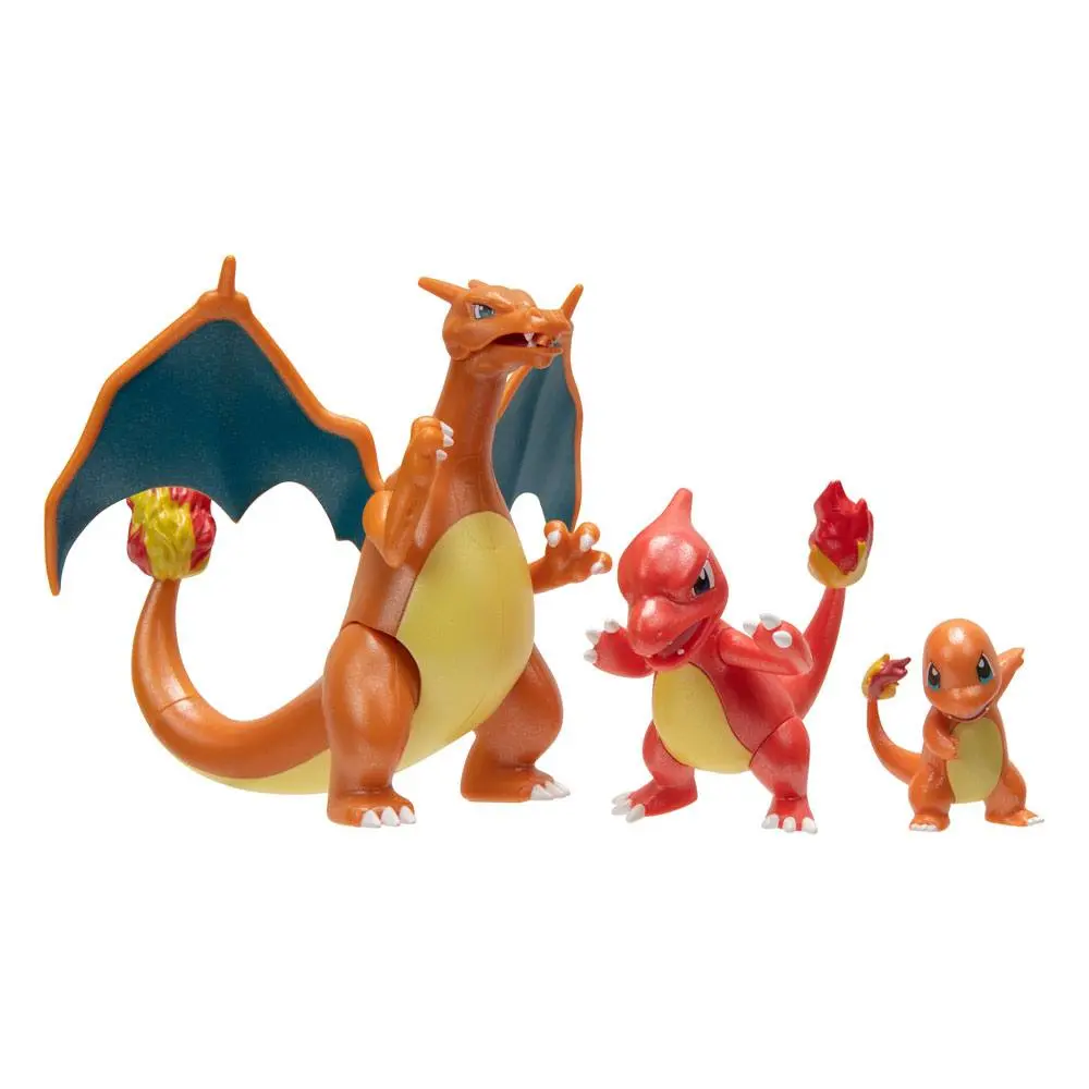 Pokémon Select Zestaw 3 figurek Evolution Charmander, Charmeleon, Charizard zdjęcie produktu