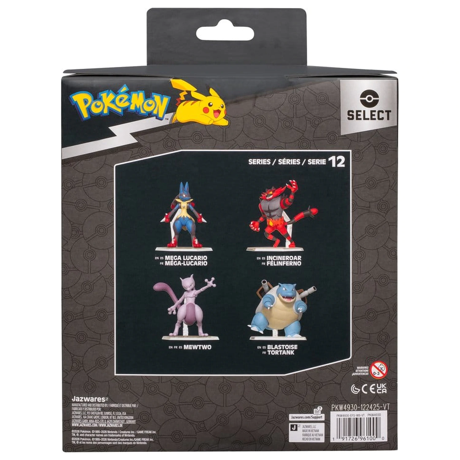 Pokémon Select Super-Articulated Figurka Blastoise zdjęcie produktu