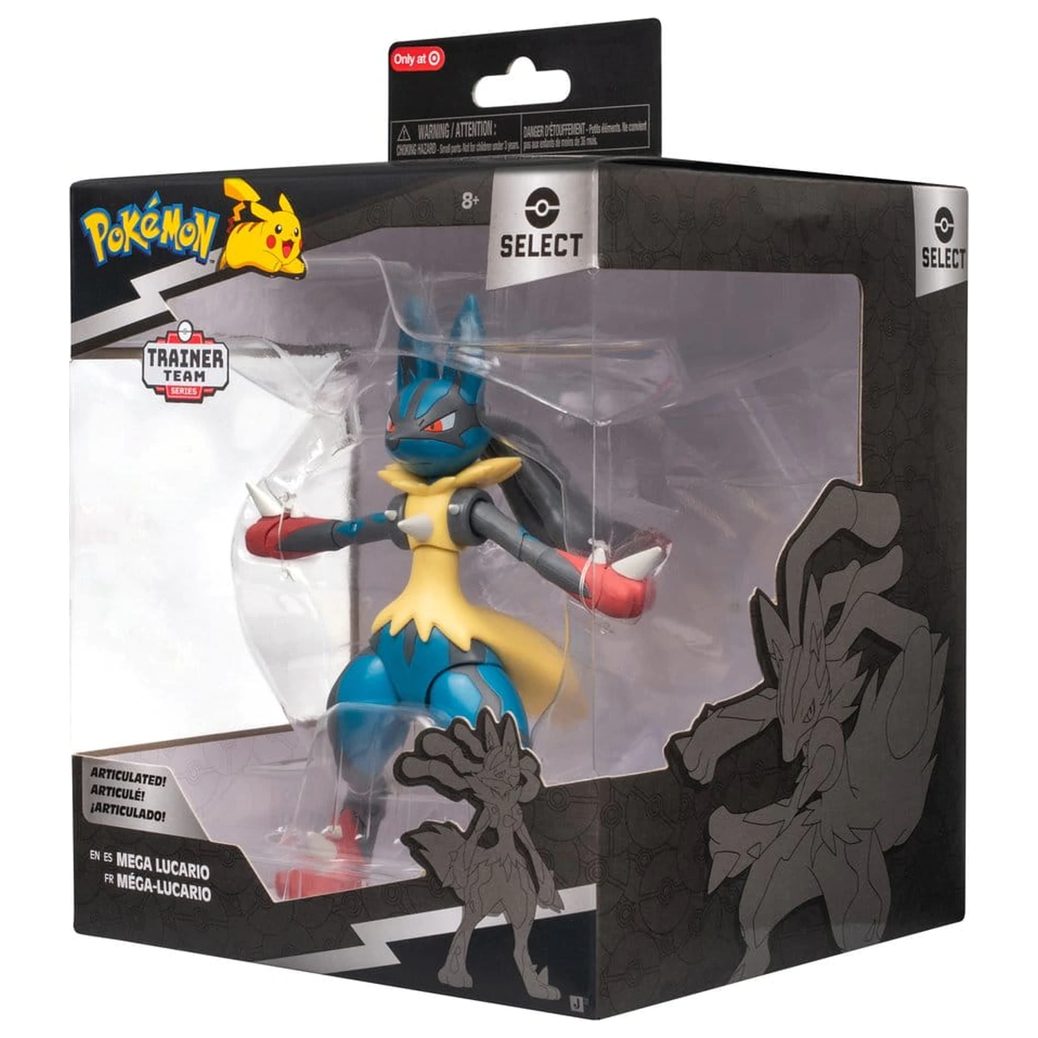 Pokémon Select Super-Articulated Action Figure Mega Lucario Figurka akcji Super-przegubowa zdjęcie produktu