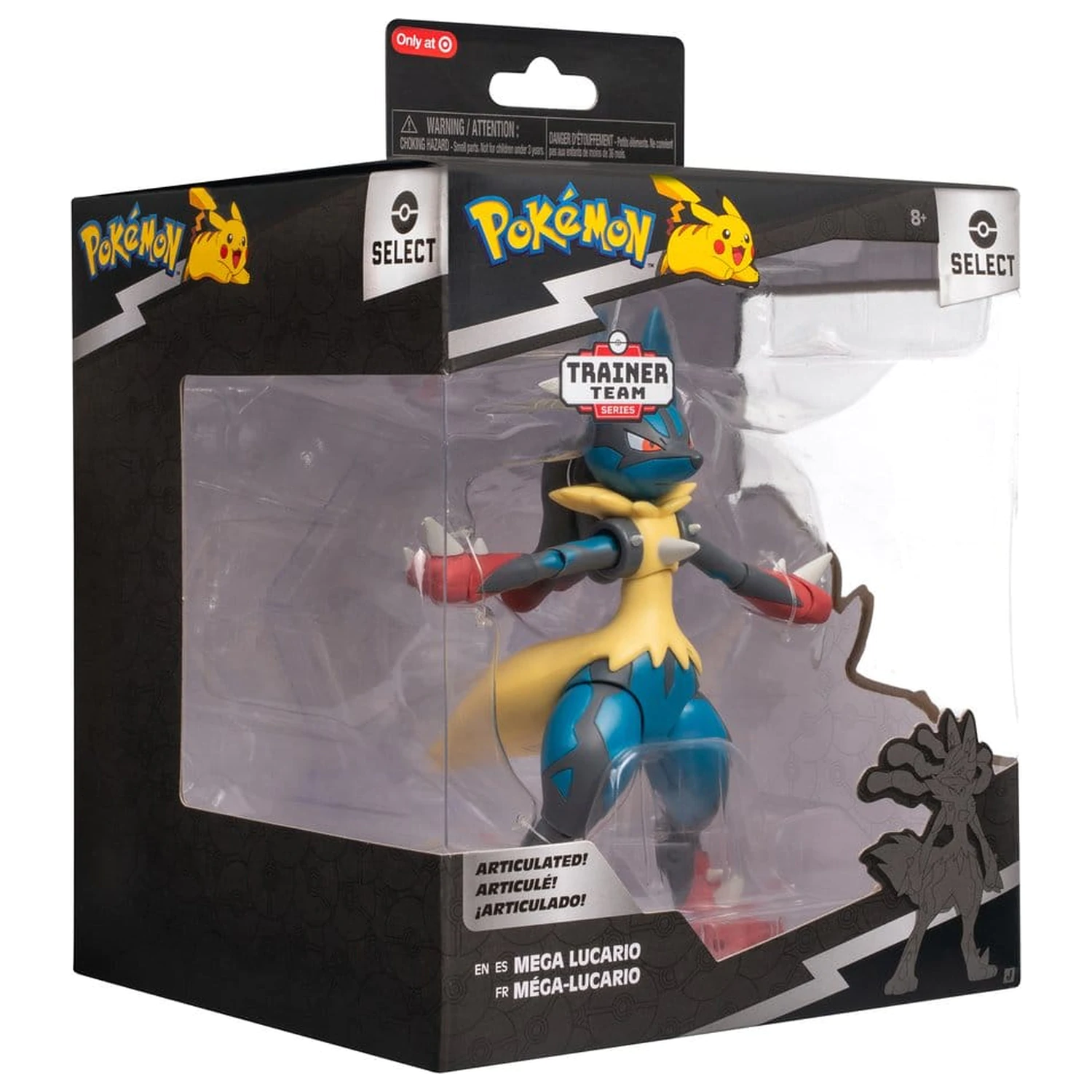 Pokémon Select Super-Articulated Action Figure Mega Lucario Figurka akcji Super-przegubowa zdjęcie produktu