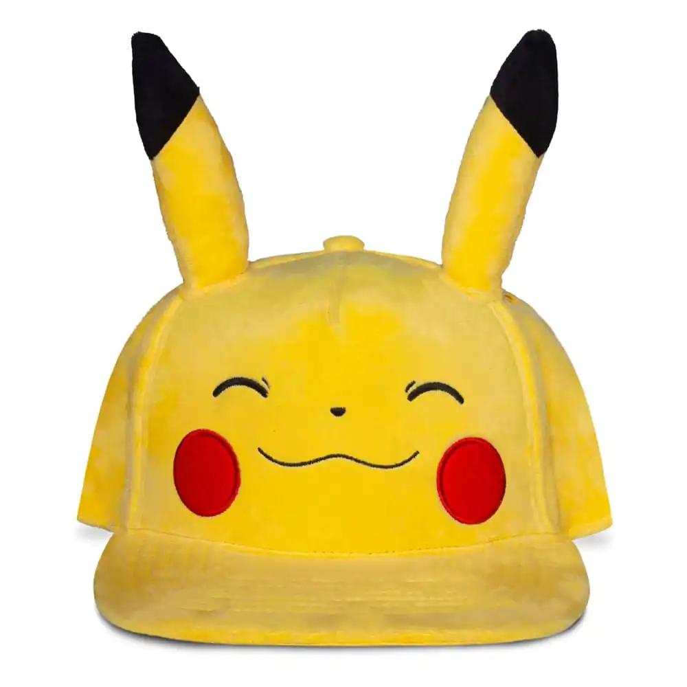Pokemon Snapback Czapka Uśmiechnięty Pikachu zdjęcie produktu