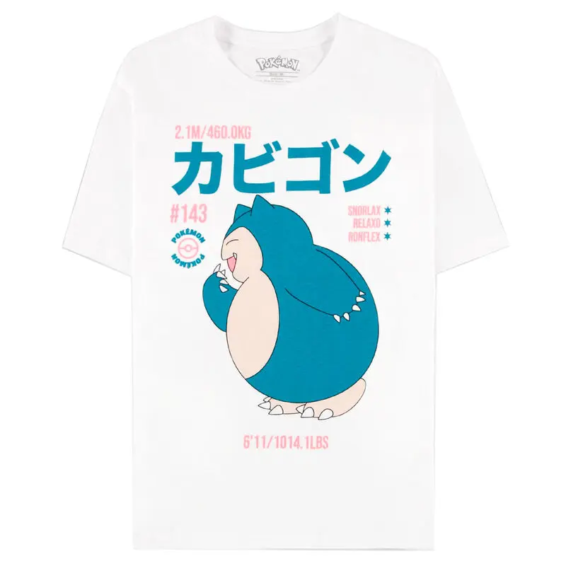 Damski t-shirt Pokemon Snorlax zdjęcie produktu