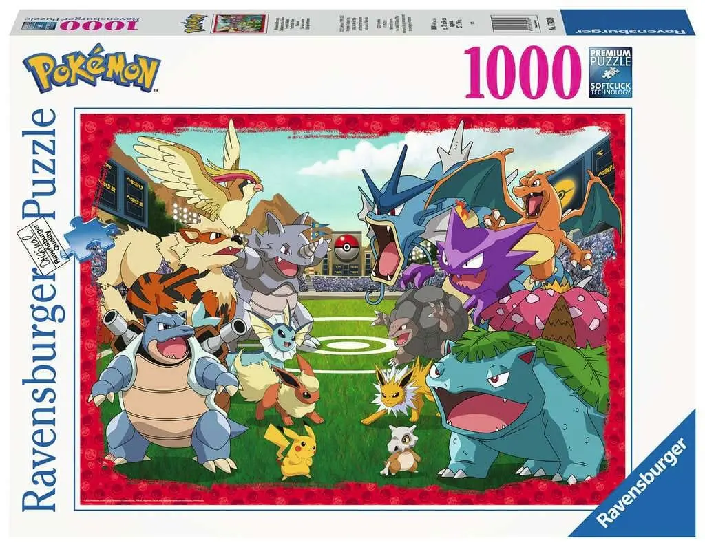 Pokémon Jigsaw Puzzle Stadium (1000 elementów) zdjęcie produktu