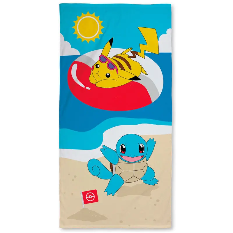 Pokemon Letni bawełniany ręcznik plażowy zdjęcie produktu
