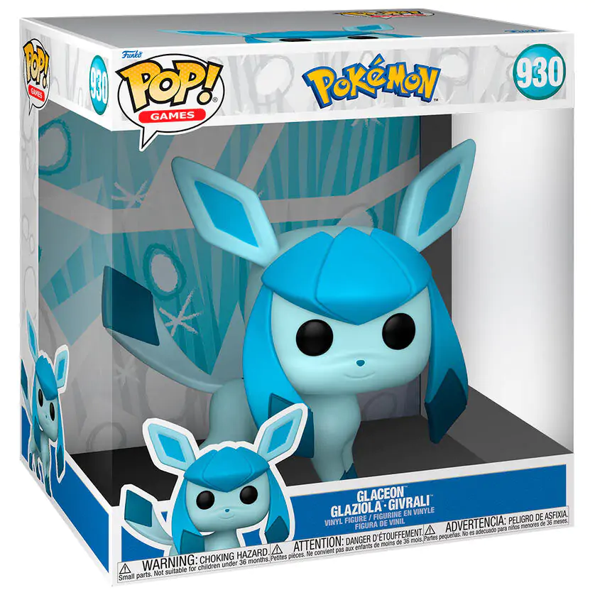 Pokemon Super Sized Jumbo POP! Figurka winylowa Glaceon (EMEA) 25 cm zdjęcie produktu