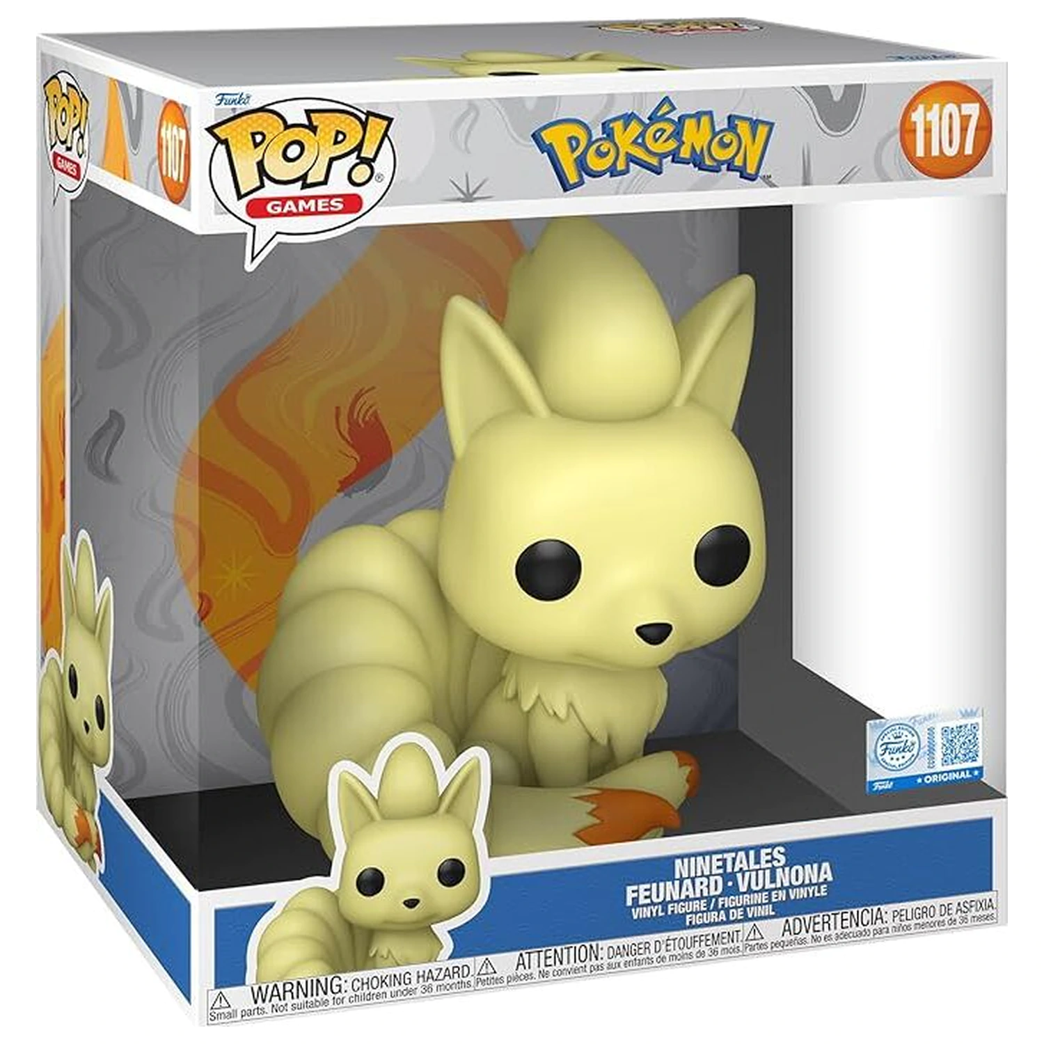 Pokemon Super Sized Jumbo Funko POP! Winylu Figurka Ninetales 25 cm zdjęcie produktu