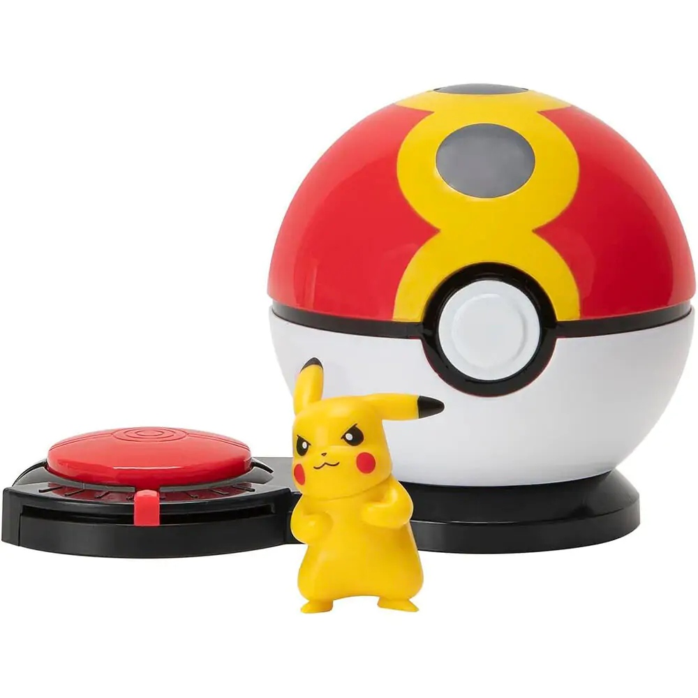 Pokémon Surprise Attack Gra Pikachu #2 z Quick Ball kontra Bulbasaur #3 z Poké Ball zdjęcie produktu