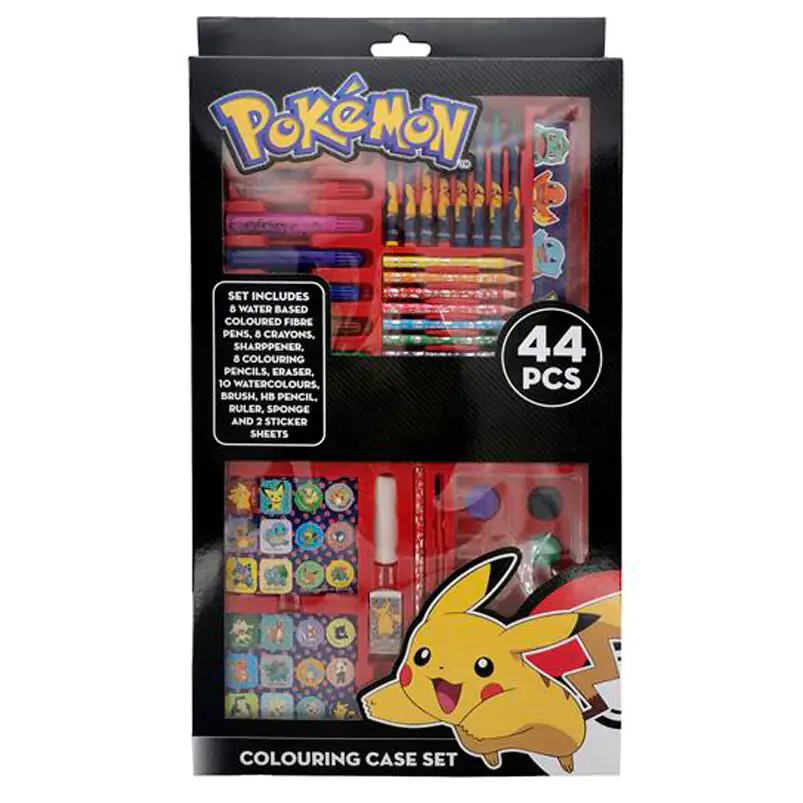 Pokemon walizka artystyczna 44 szt. zdjęcie produktu