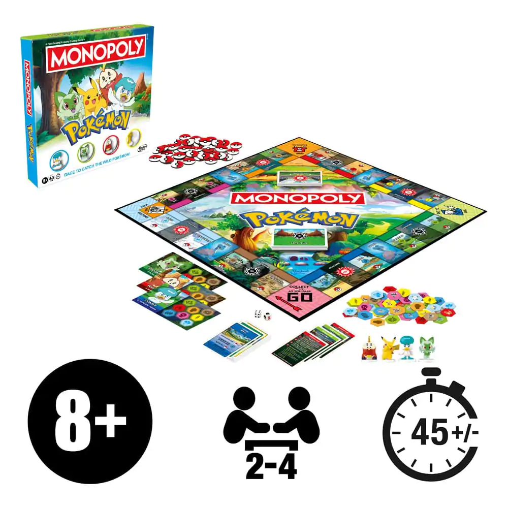 Pokémon Gra Planszowa Monopoly *Wersja Angielska* zdjęcie produktu