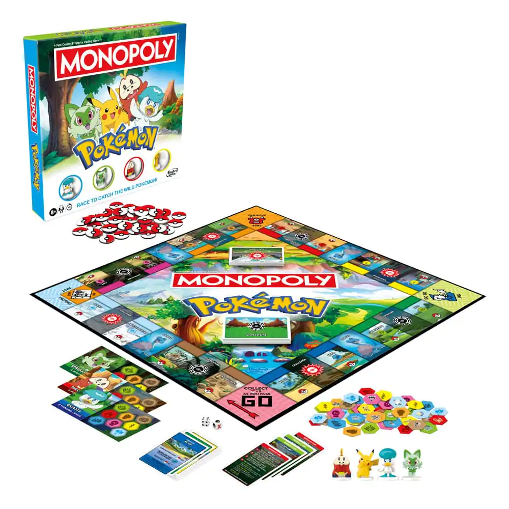 Pokémon Gra Planszowa Monopoly *Wersja Angielska* zdjęcie produktu