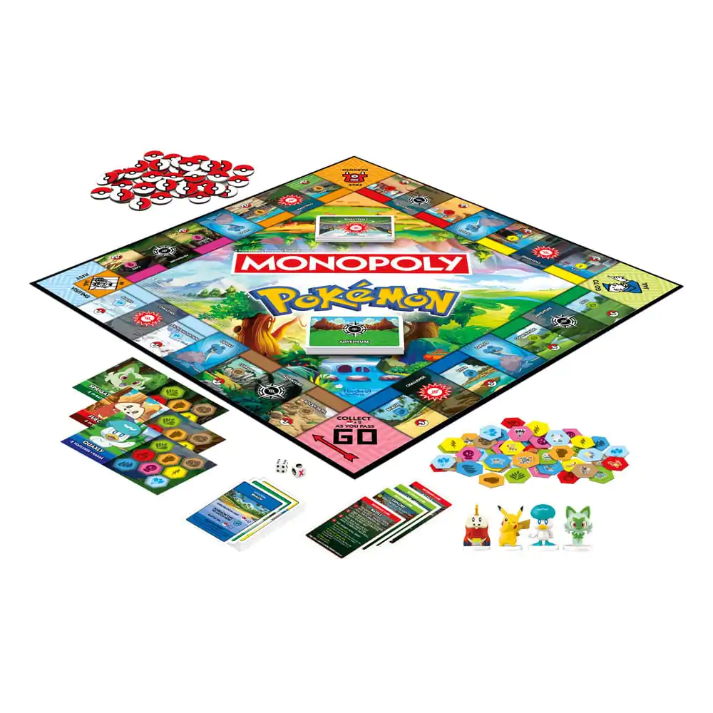 Pokémon Gra Planszowa Monopoly *Wersja Angielska* zdjęcie produktu