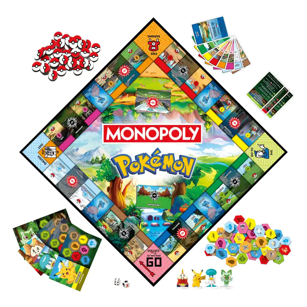 Pokémon Gra Planszowa Monopoly *Wersja Angielska* zdjęcie produktu