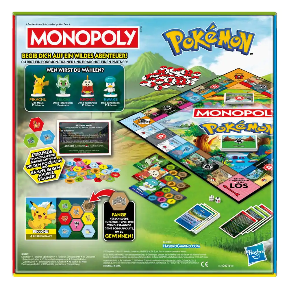 Pokémon Gra Planszowa Monopoly *German Version* zdjęcie produktu