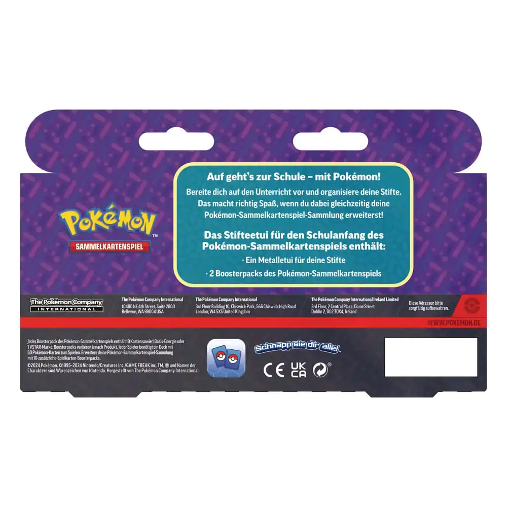 Pokémon TCG Back to School Piórnik *Wersja Niemiecka* zdjęcie produktu