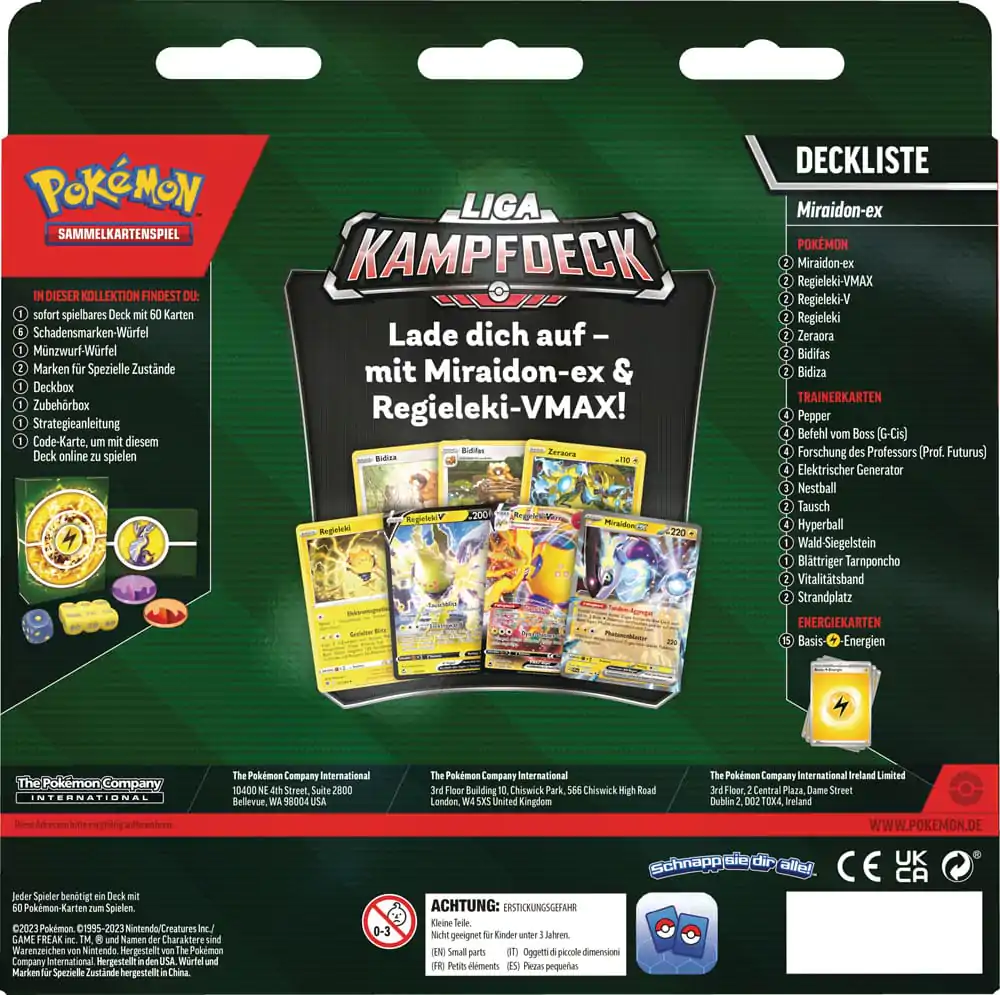 Pokémon TCG Liga-Kampfdeck Listopad 2023 *German Version* zdjęcie produktu