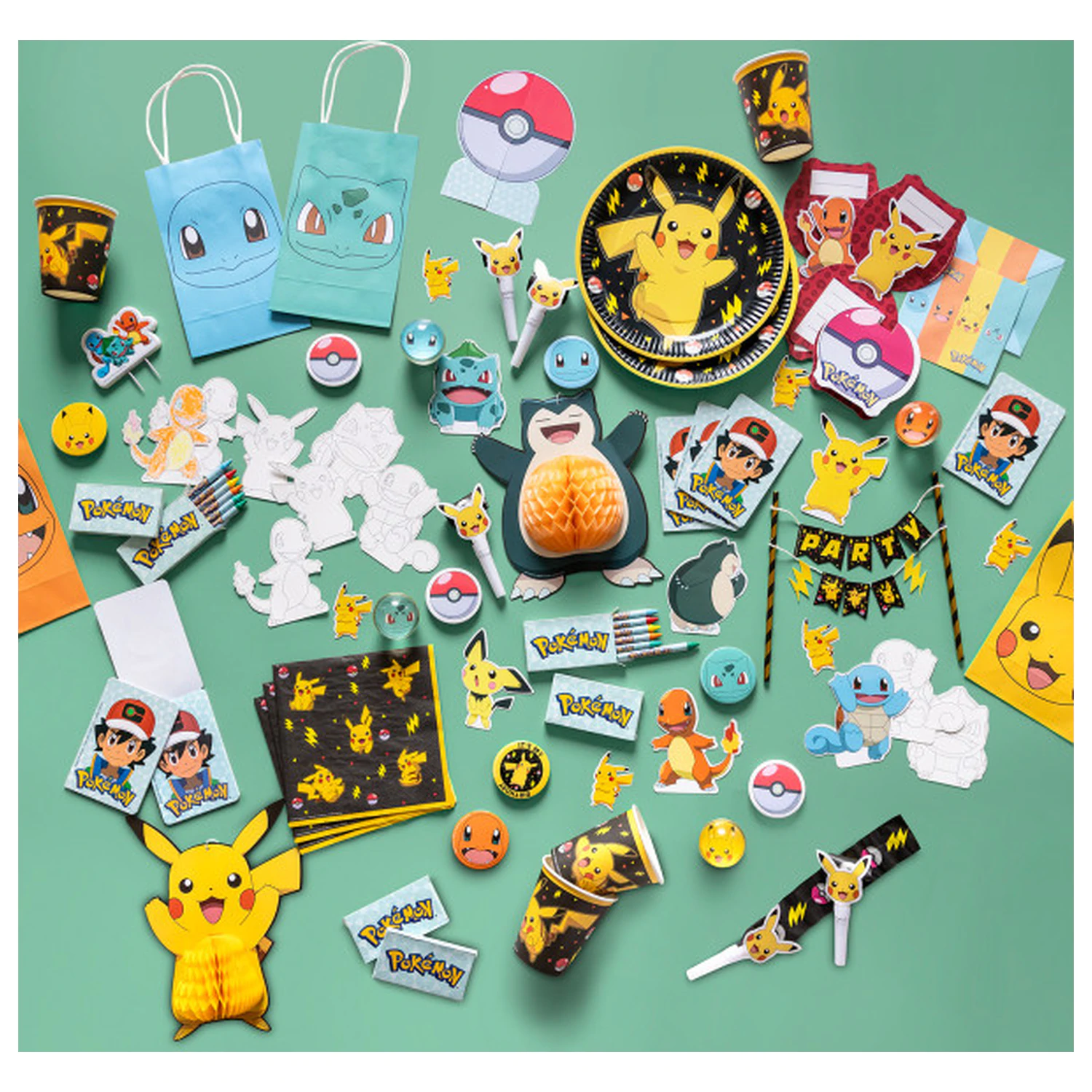 Piłka gumowa Pokémon Thunder, 4-pak zdjęcie produktu