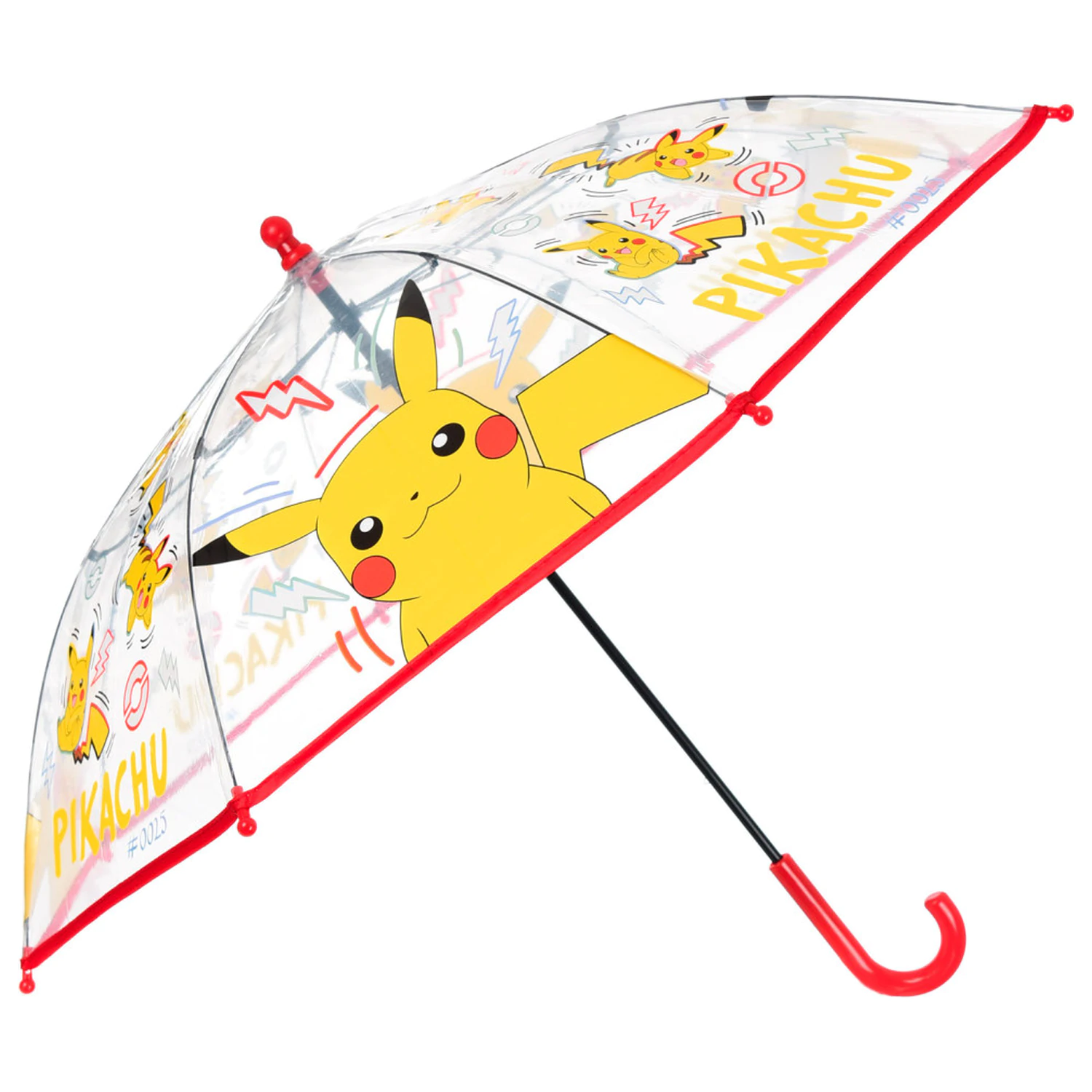 Pokemon Thunder Kids Transparentny Parasol Ø72 cm zdjęcie produktu