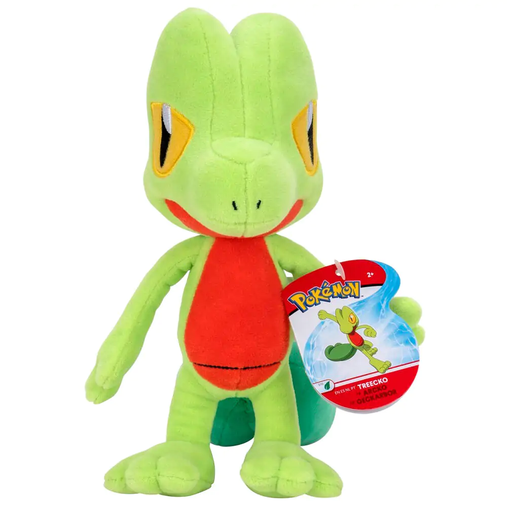 Pluszak Pokemon Treecko 20 cm zdjęcie produktu