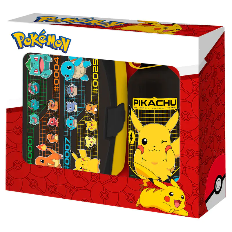 Pokemon lunch box + aluminiowa butelka 500 ml set zdjęcie produktu