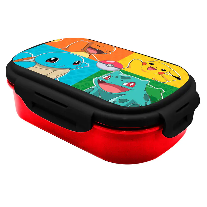 Pokemon lunch box + sztućce zdjęcie produktu