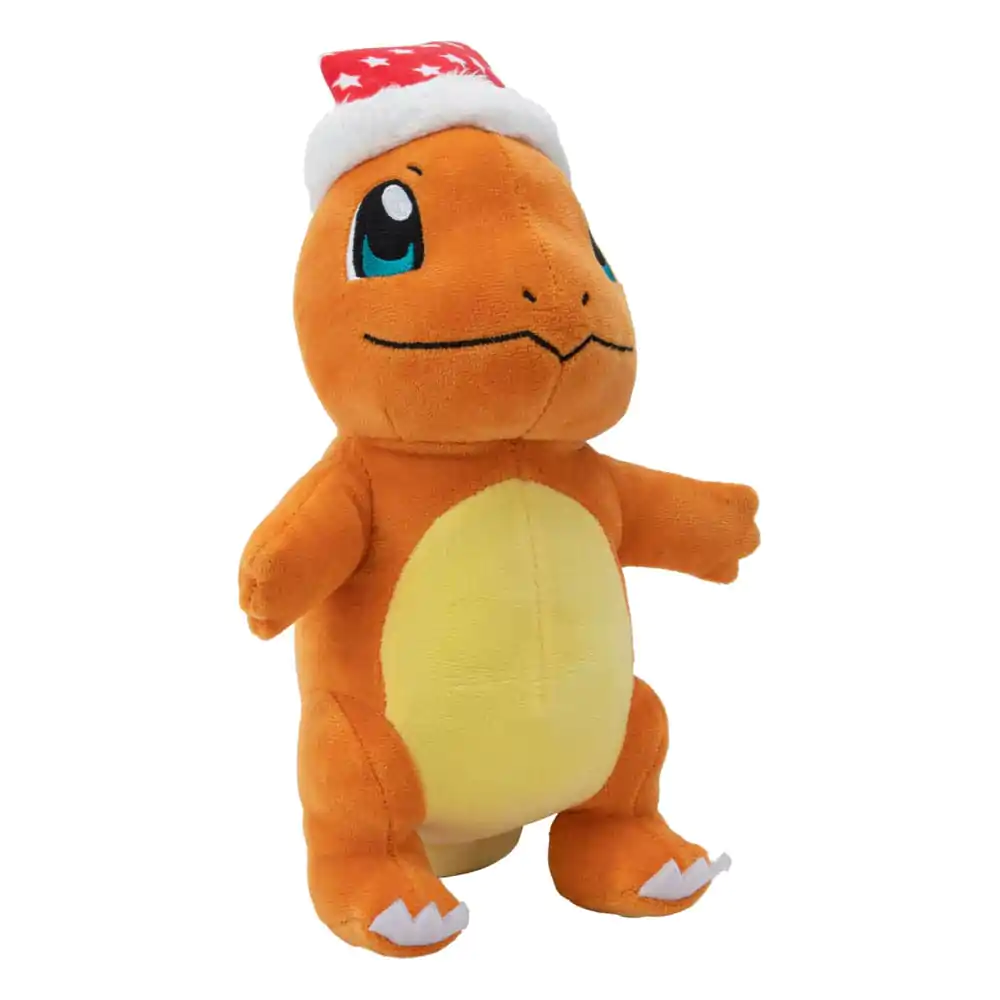 Pokémon Pluszak Figurka Zimowy Charmander z Czapką Świąteczną 20 cm zdjęcie produktu