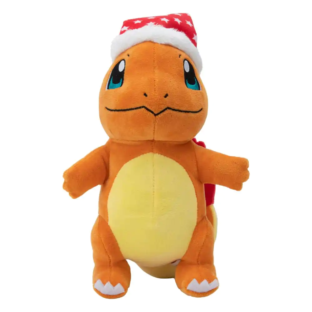 Pokémon Pluszak Figurka Zimowy Charmander z Czapką Świąteczną 20 cm zdjęcie produktu