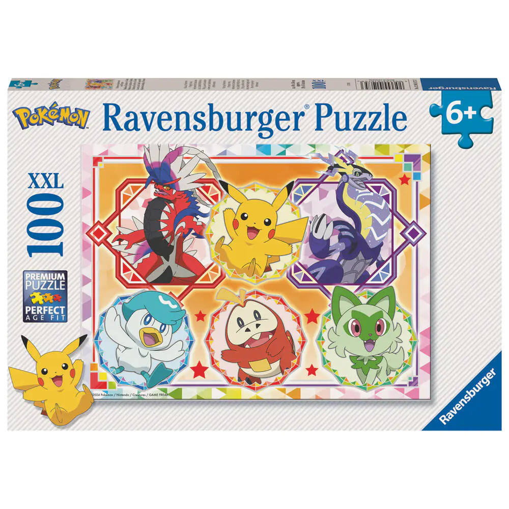 Pokemon XXL Puzzle 100 elementów zdjęcie produktu