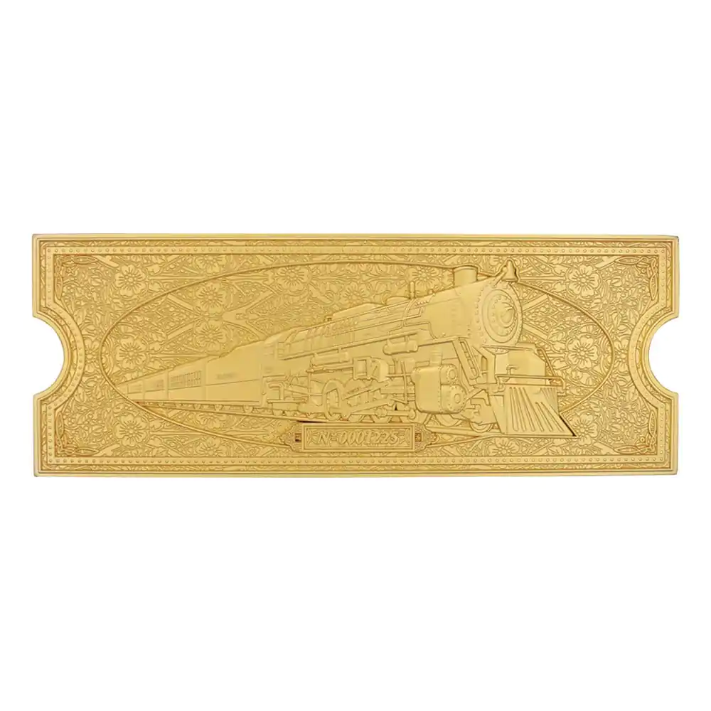 Polar Express Replika Biletu Kolejowego 24k Pozłacana Edycja Limitowana zdjęcie produktu