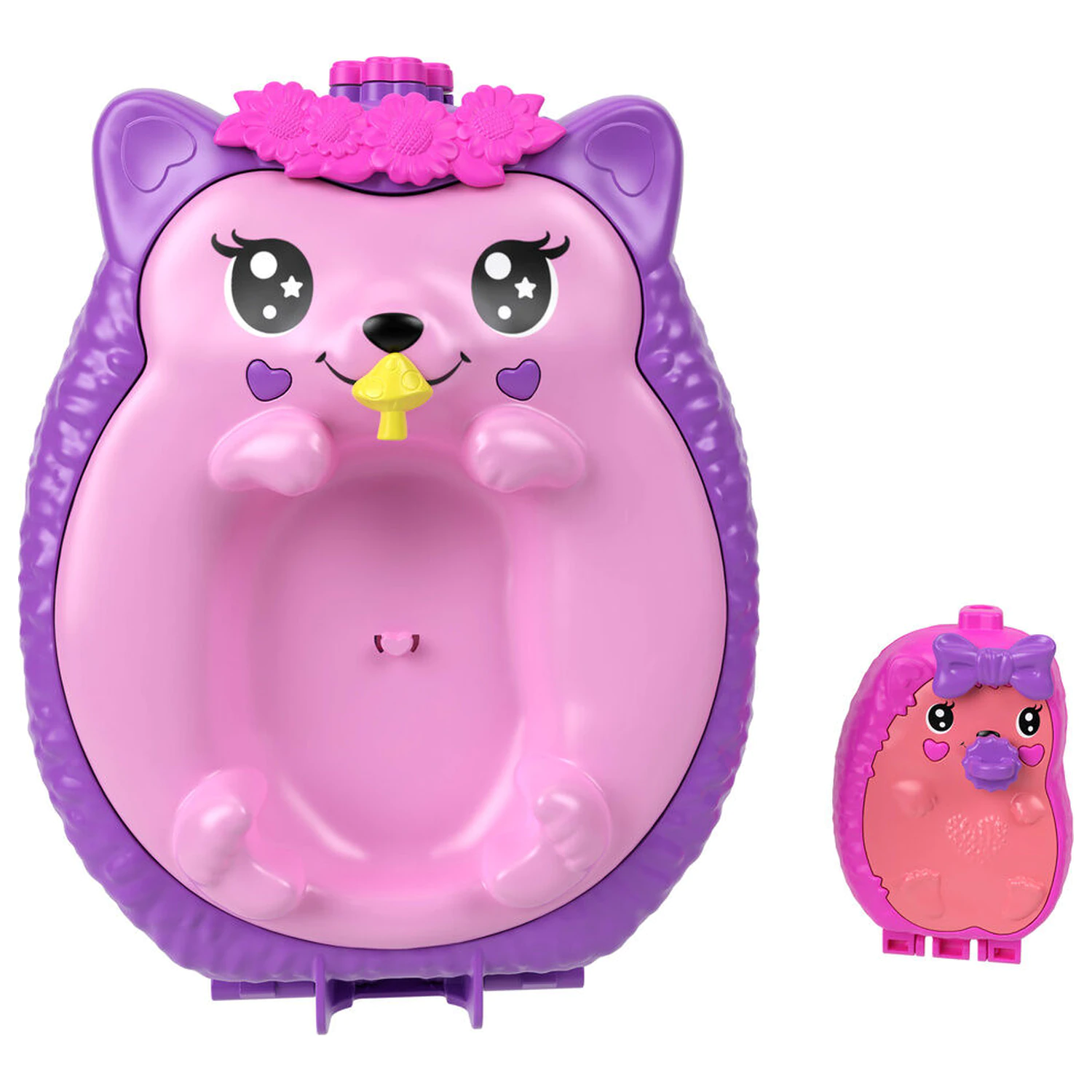 Polly Pocket Mama Hedgehog and Baby zestaw do zabawy zdjęcie produktu