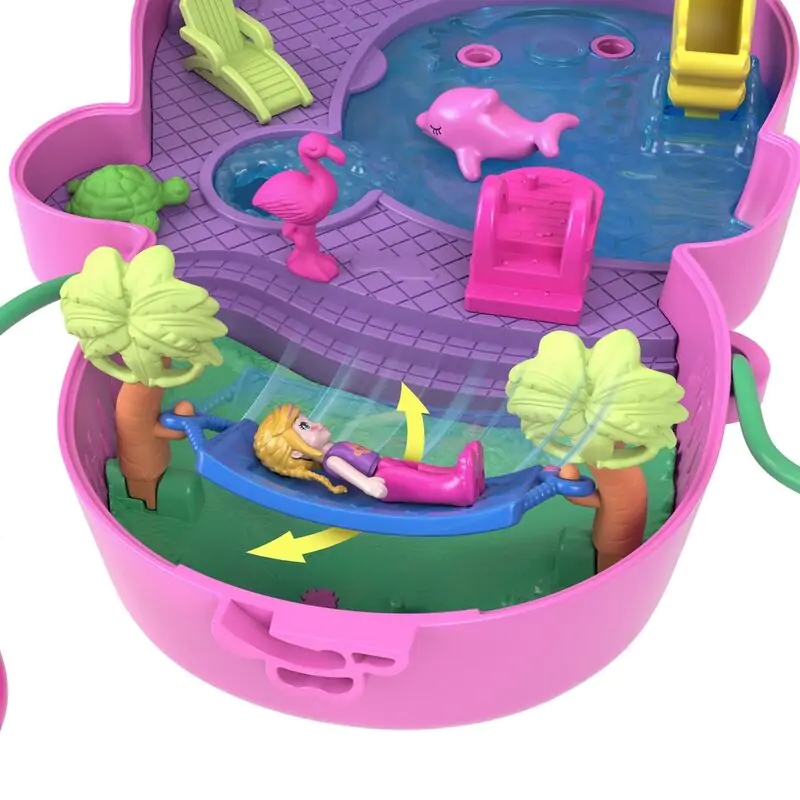 Polly Pocket zestaw do zabawy Mama monkey i torba dla dziecka zdjęcie produktu