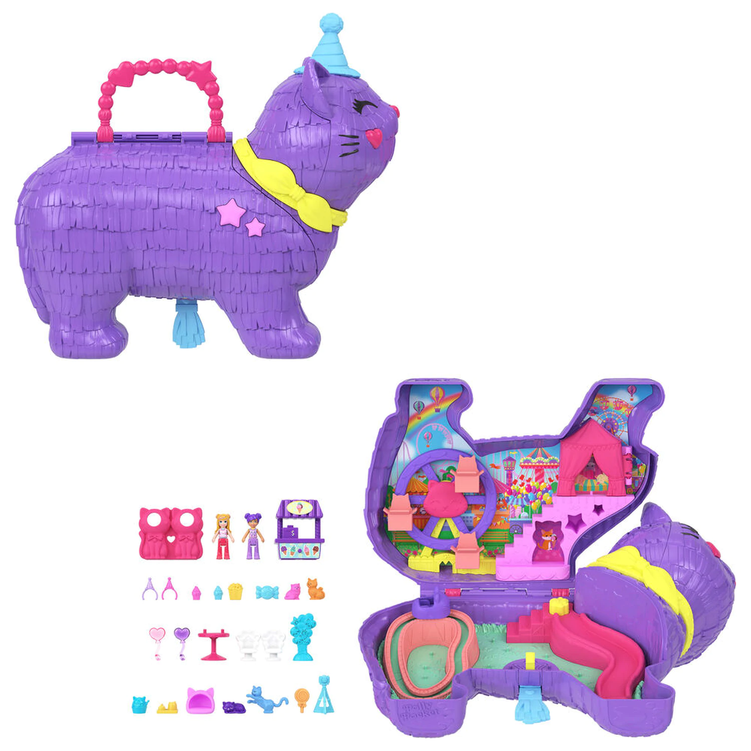 Polly Pocket Partyland Kot playset zdjęcie produktu