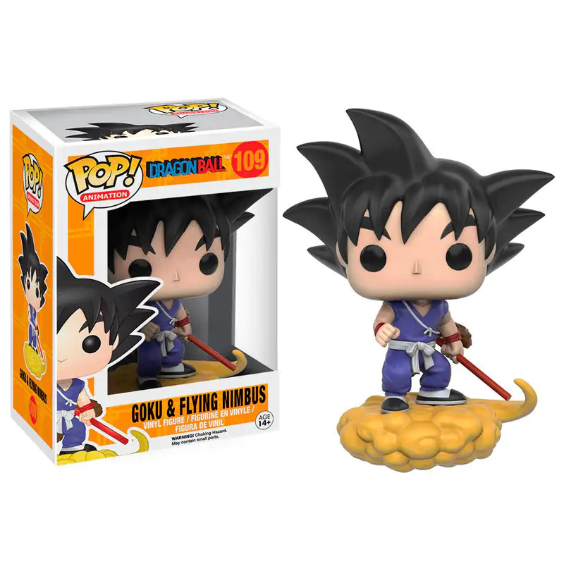 Dragon Ball Z POP! Animation Figurka winylowa Goku i Latający Nimbus 9 cm zdjęcie produktu