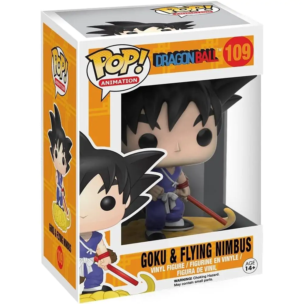 Dragon Ball Z POP! Animation Figurka winylowa Goku i Latający Nimbus 9 cm zdjęcie produktu