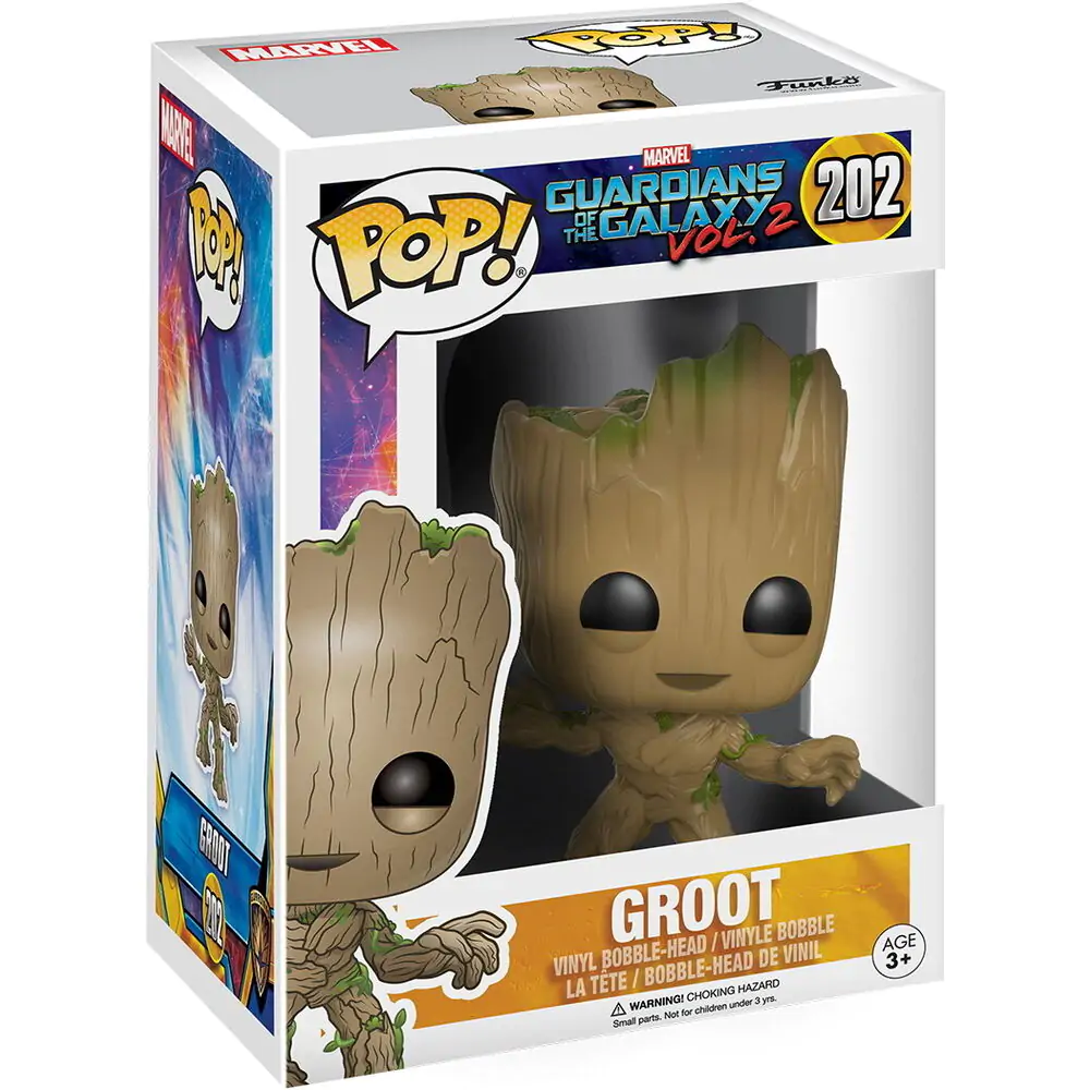 Strażnicy Galaktyki Vol. 2 POP! Marvel Vinyl Figure Młody Groot 9 cm zdjęcie produktu