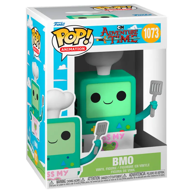 Adventure Time POP! Animacja Figurka winylowa BMO Kiss my Cook 9 cm zdjęcie produktu