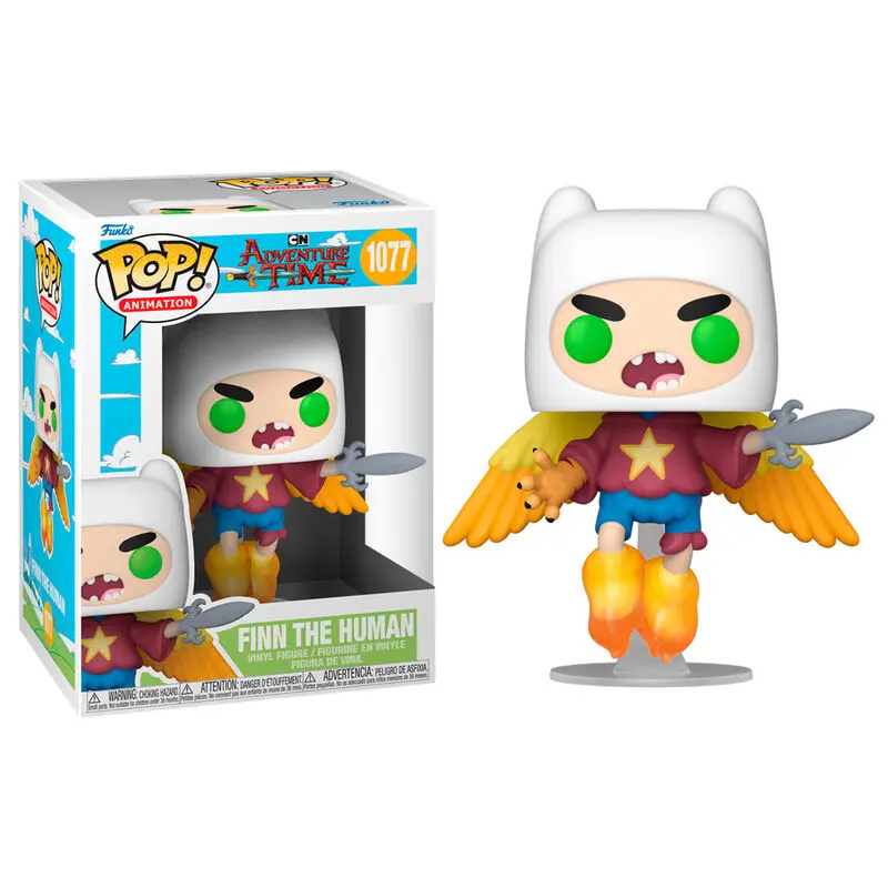 Adventure Time POP! Animowana Winyl Figurka Ultimate Wizard Finn 9 cm zdjęcie produktu