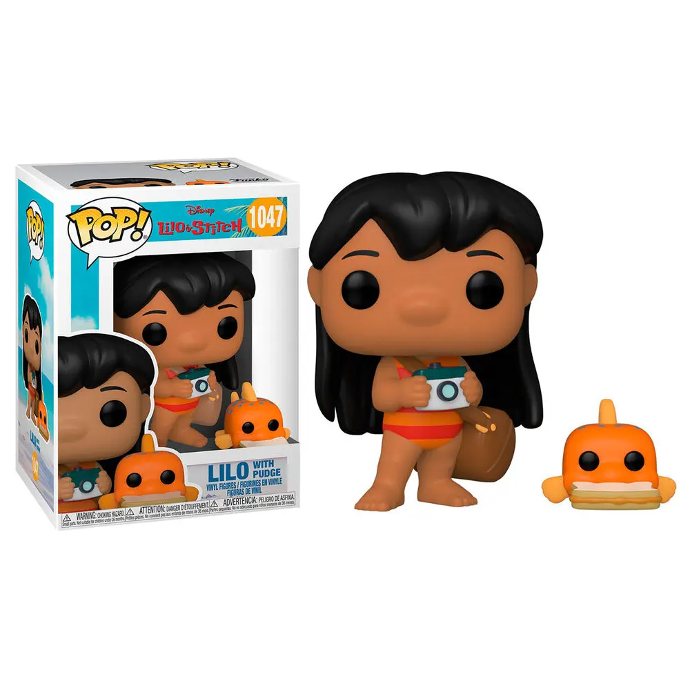 Lilo & Stitch POP! & Buddy Figurka Winylowa Lilo z Pudge 9 cm zdjęcie produktu