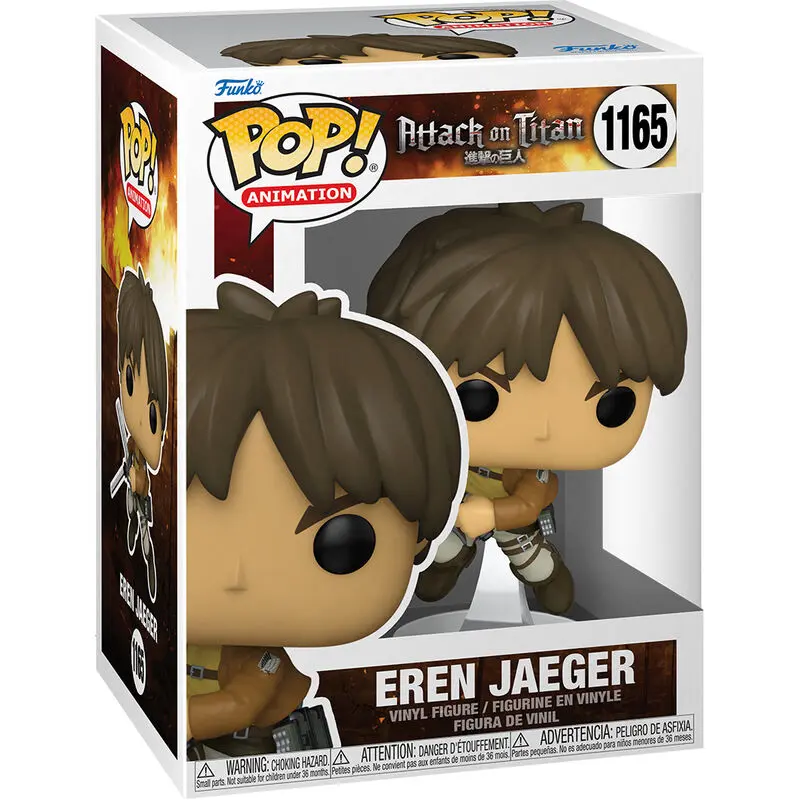 Attack on Titan POP! Animation Figurka winylowa Eren Yeager 9 cm zdjęcie produktu