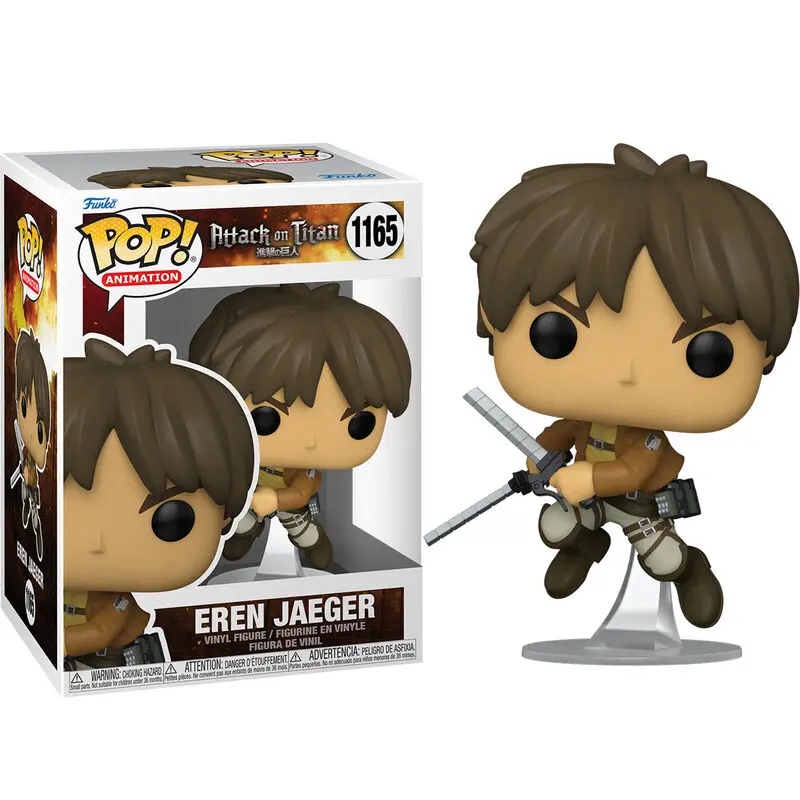 Attack on Titan POP! Animation Figurka winylowa Eren Yeager 9 cm zdjęcie produktu