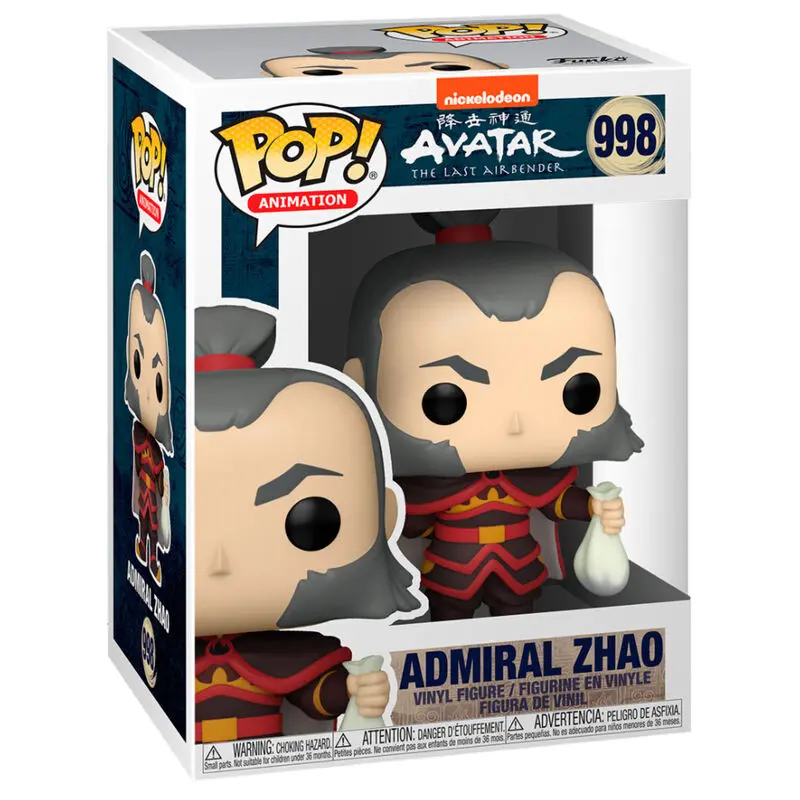 Avatar: Legenda Aanga POP! Animation Figurka winylowa Admirał Zhao 9 cm zdjęcie produktu