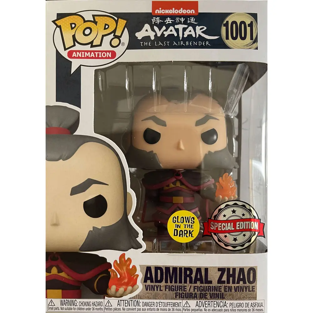 Figurka POP Avatar Admiral Zhao z Kulą Ognia Ekskluzywna zdjęcie produktu