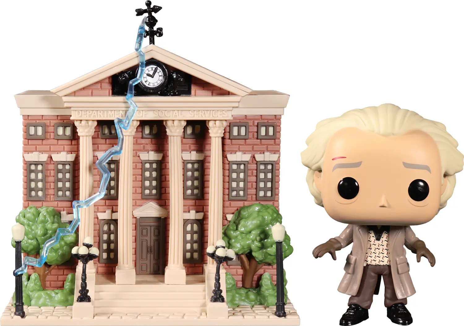 Back to the Future POP! Town Figurka winylowa Doc w/Clock Tower 9 cm zdjęcie produktu